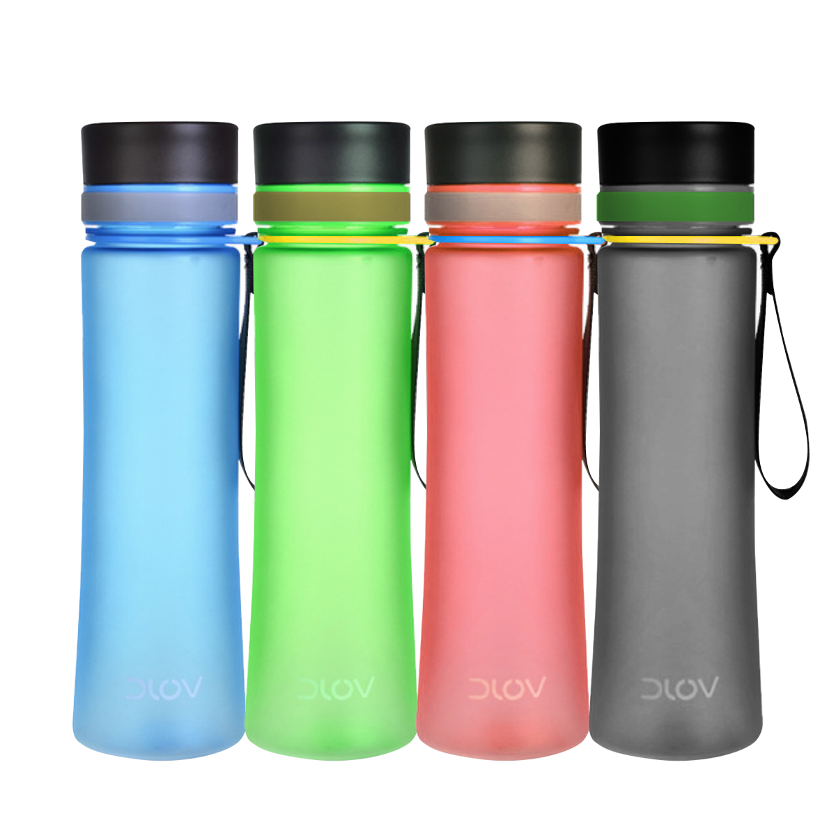 Colourful Plastic Water Bottle (600ml)